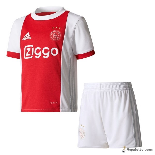 Camiseta Ajax Replica Primera Ropa Niños 2017/18 Rojo